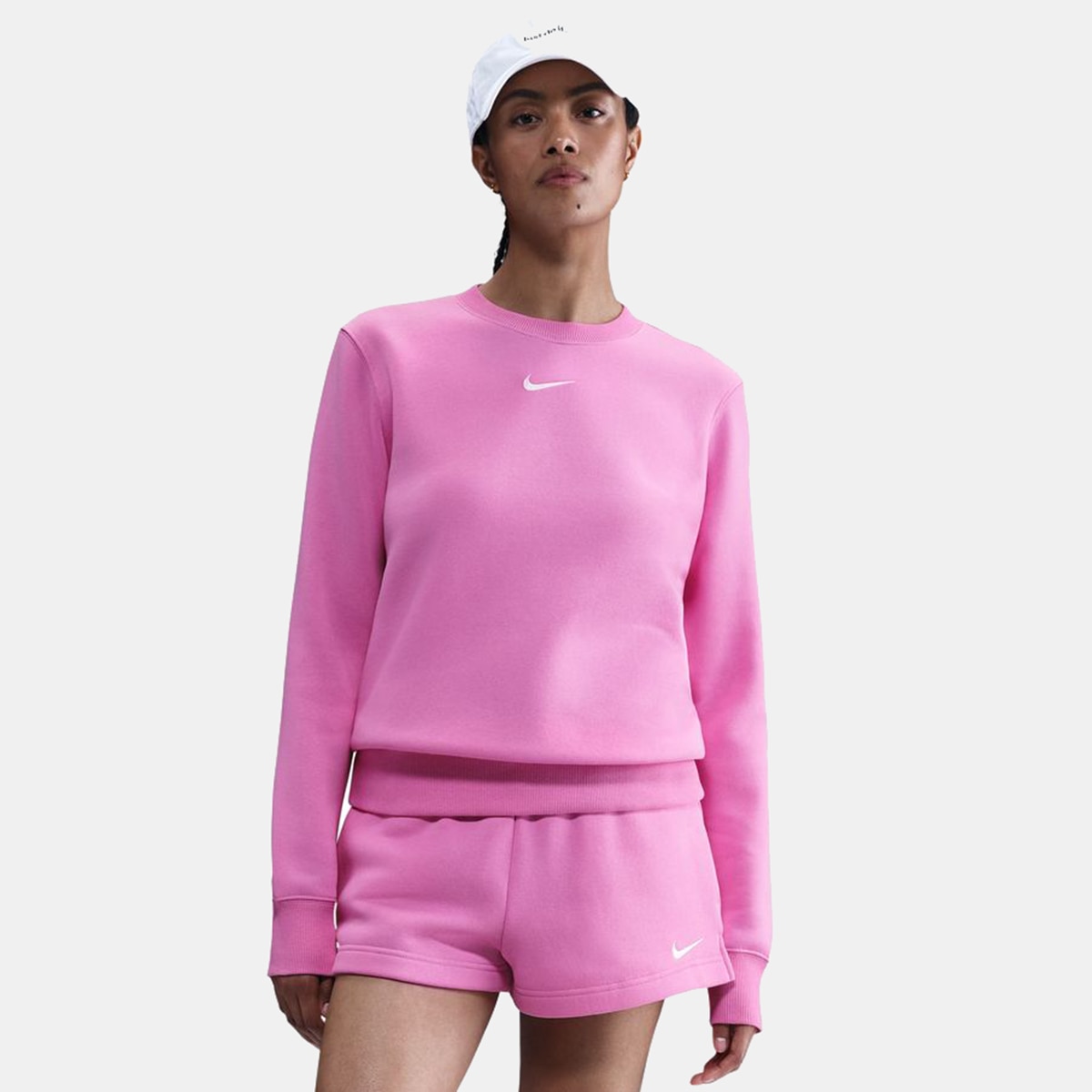 Sweatshirt de Mulher Sportswear Phoenix Fleece Rosa-1