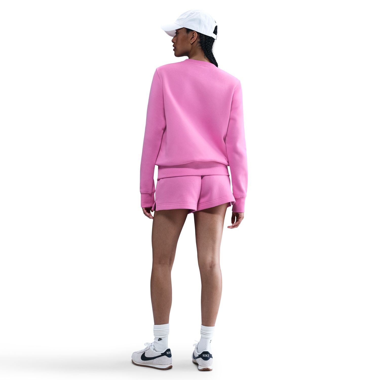 Sweatshirt de Mulher Sportswear Phoenix Fleece Rosa-2