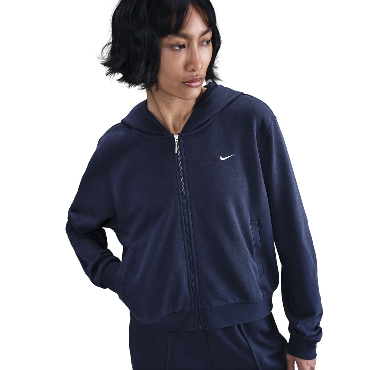 Sweatshirt de Mulher Sportswear Chill Terry Azul-marinho-3