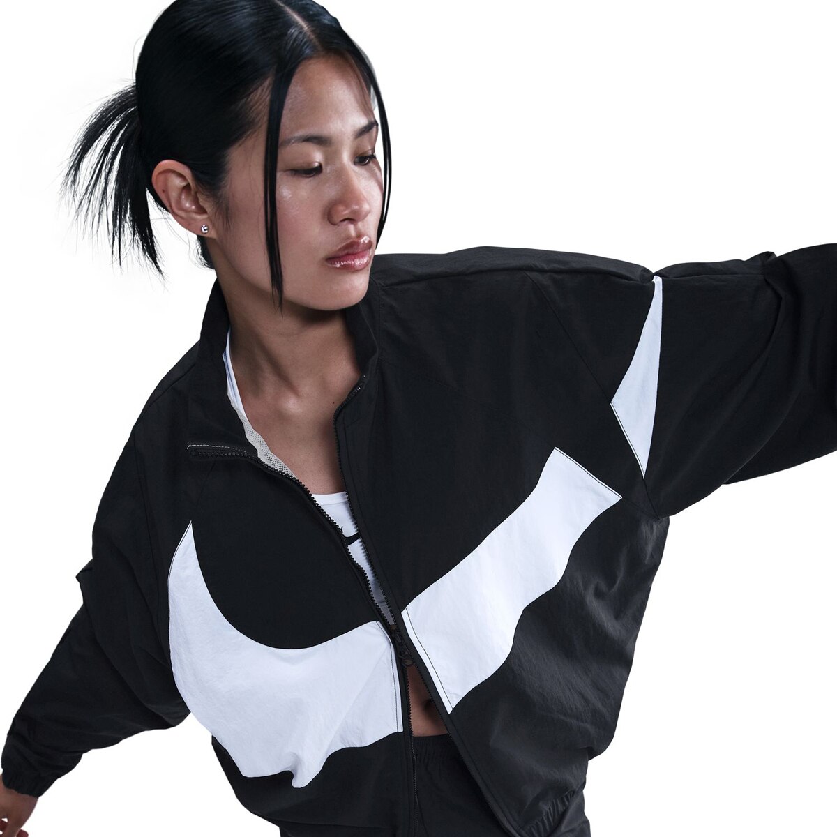 Sweatshirt de mulher Sportswear Nike Preto-5