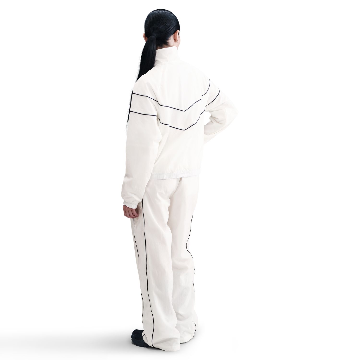 Sweatshirt de Mulher Windrunner Branco-2