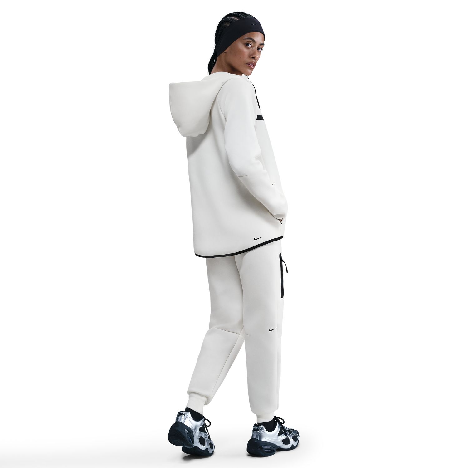 Sweatshirt Sportswear Tech Fleece Windrunner Branco-2