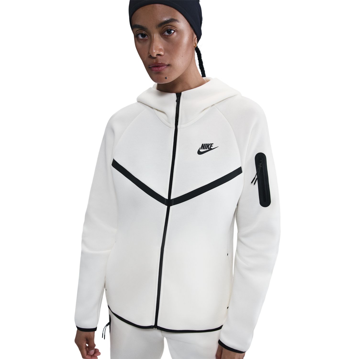 Sweatshirt Sportswear Tech Fleece Windrunner Branco-3