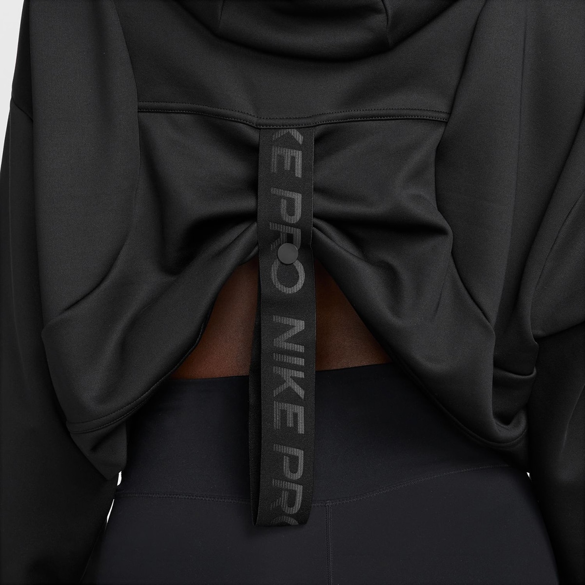 Sweatshirt de mulher Pro Nike Preto-3