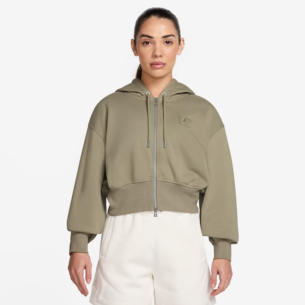Sweatshirt de Mulher Flight Fleece Verde-1