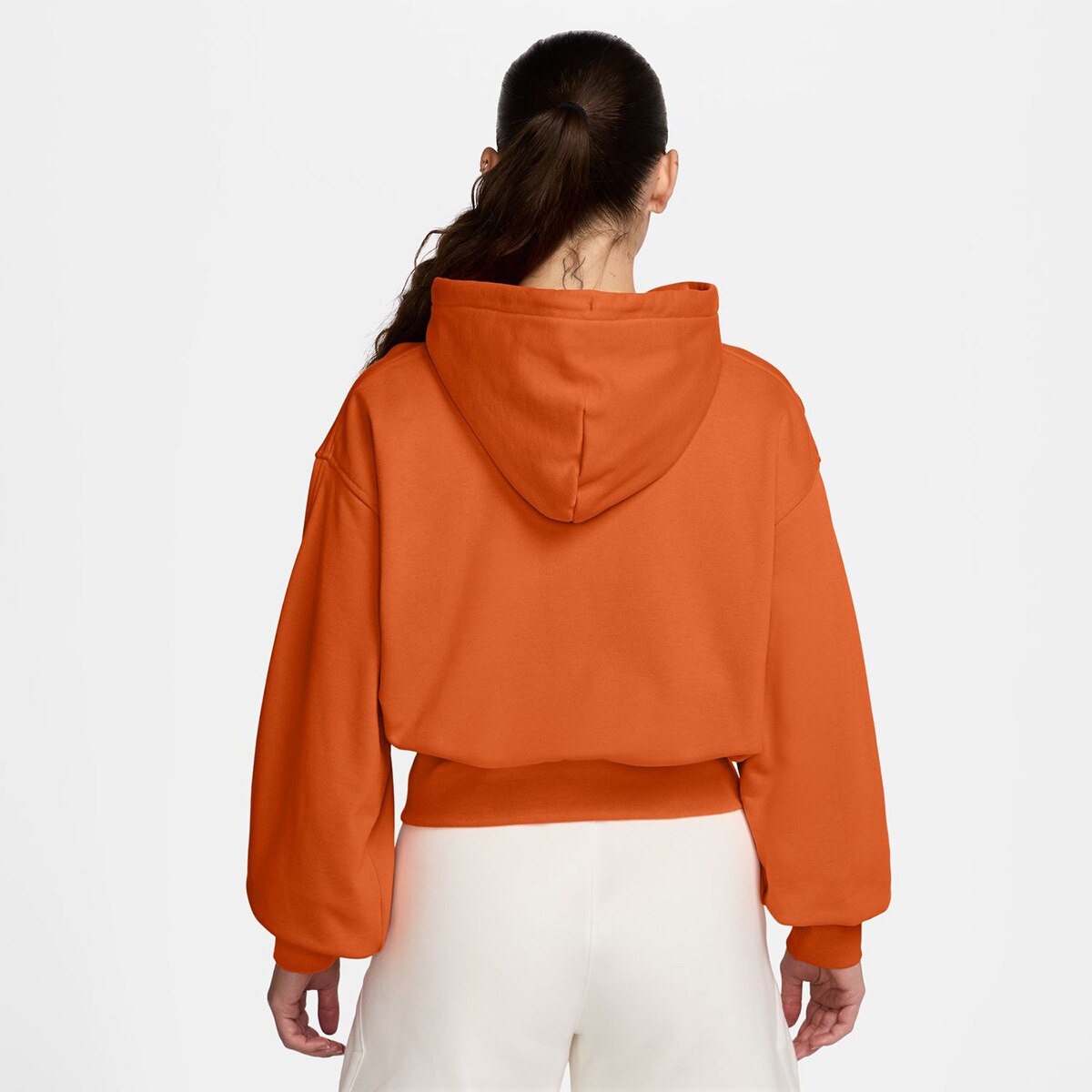 Sweatshirt de Mulher Flight Fleece Laranja-2