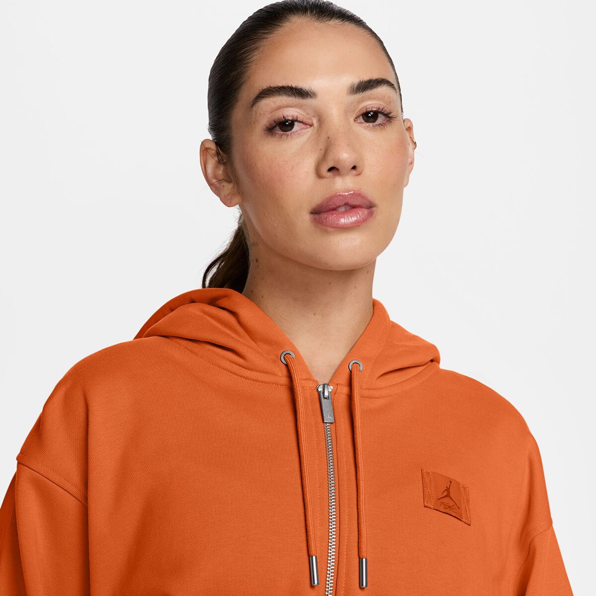 Sweatshirt de Mulher Flight Fleece Laranja-3