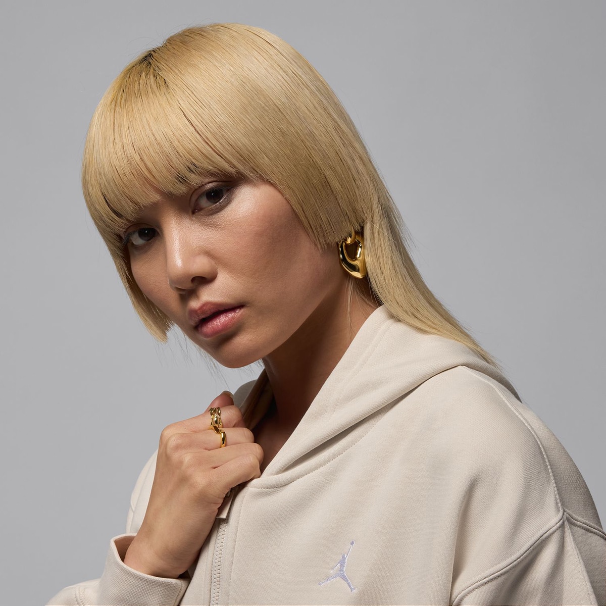 Sweatshirt de Mulher Brooklyn Fleece Branco-3