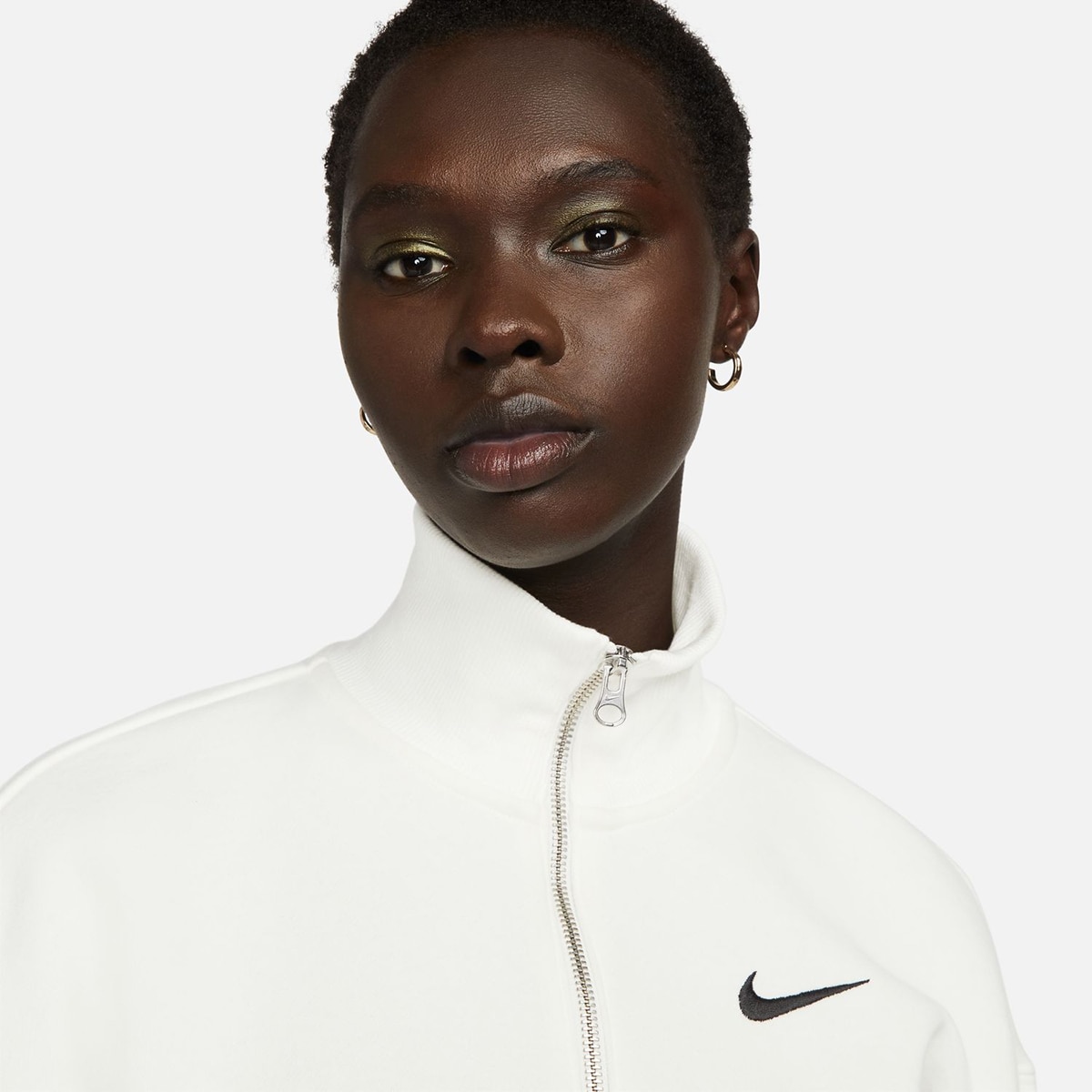 Sweatshirt de Mulher Sportswear Phoenix Fleece Bege-3