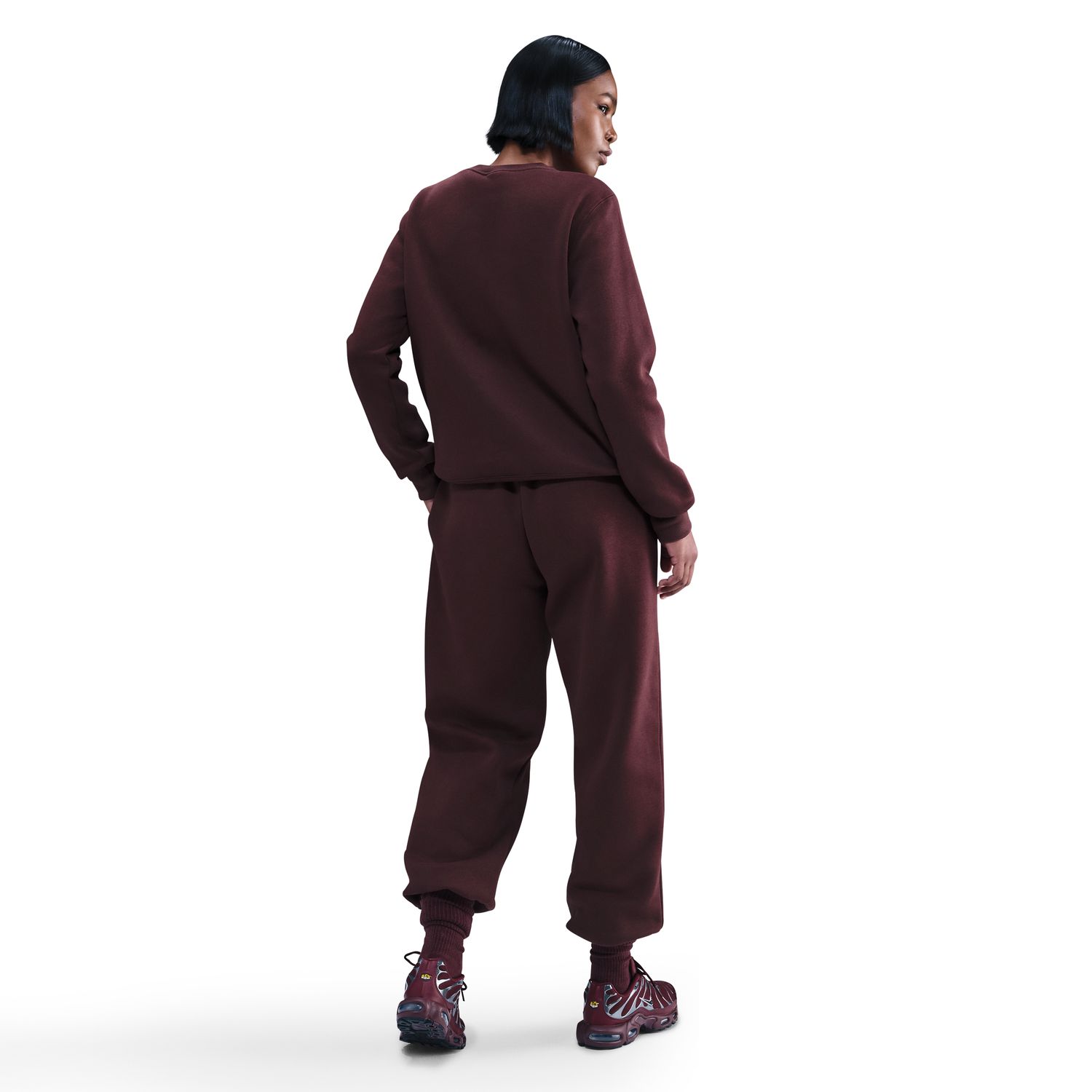 Sweatshirt de Mulher Sportswear Phoenix Fleece Bordeaux-2