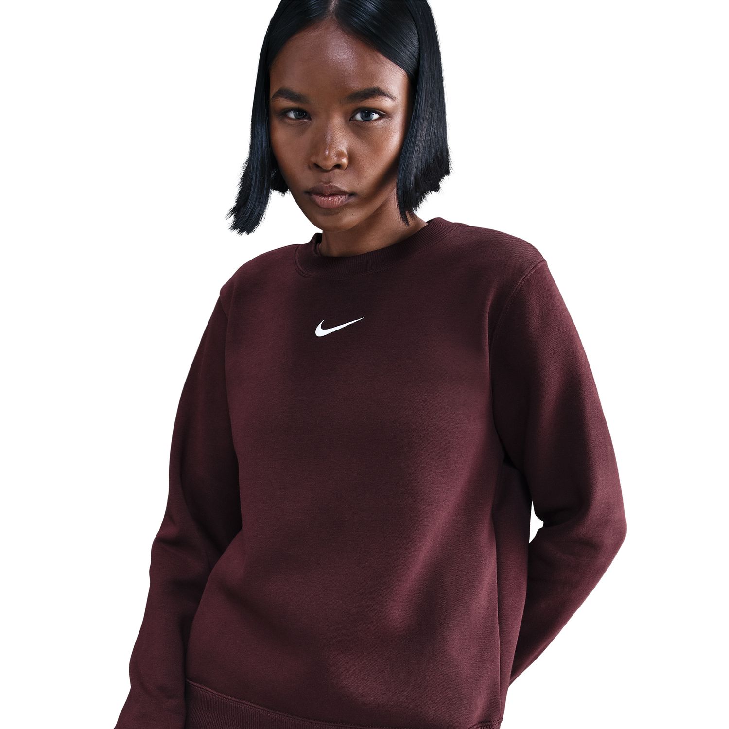 Sweatshirt de Mulher Sportswear Phoenix Fleece Bordeaux-3