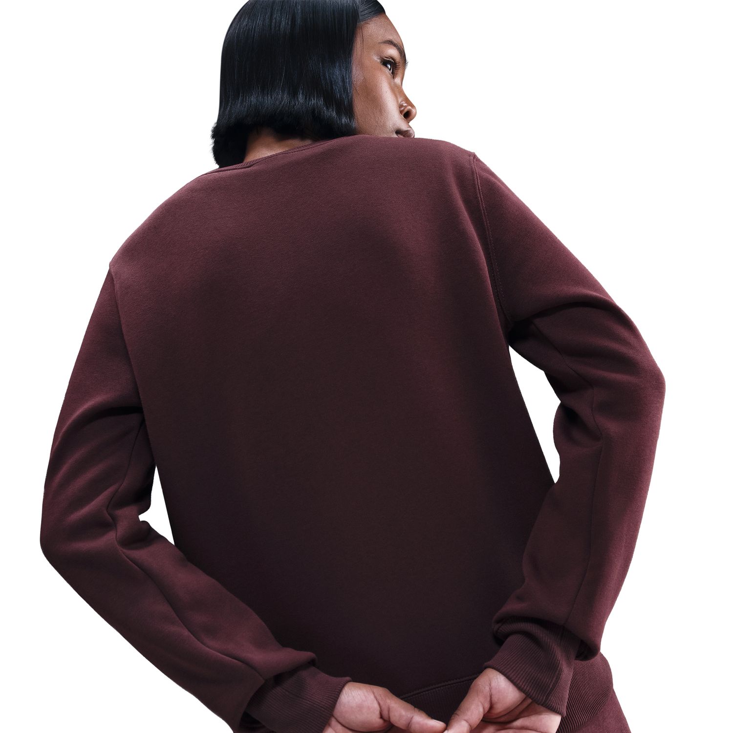 Sweatshirt de Mulher Sportswear Phoenix Fleece Bordeaux-4