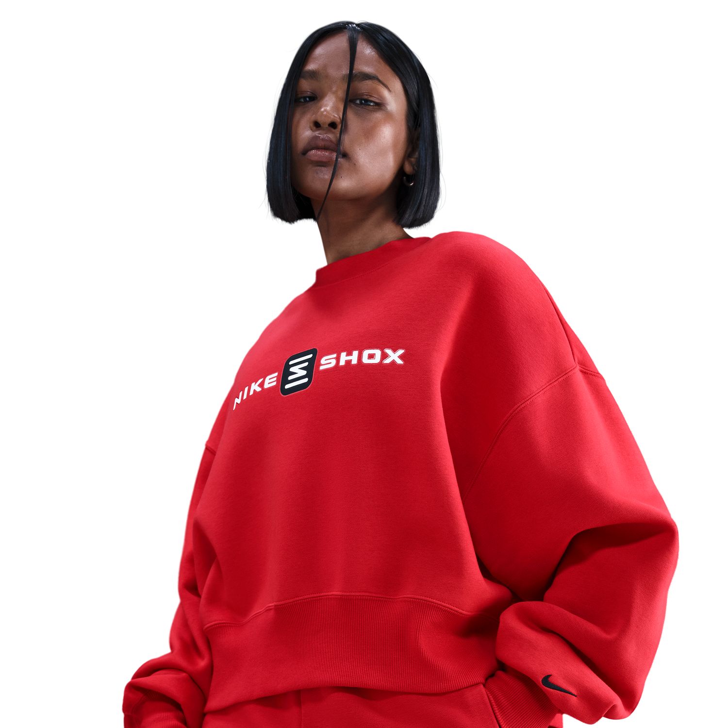 Sweatshirt de Mulher Shox Phoenix Fleece Vermelho-3