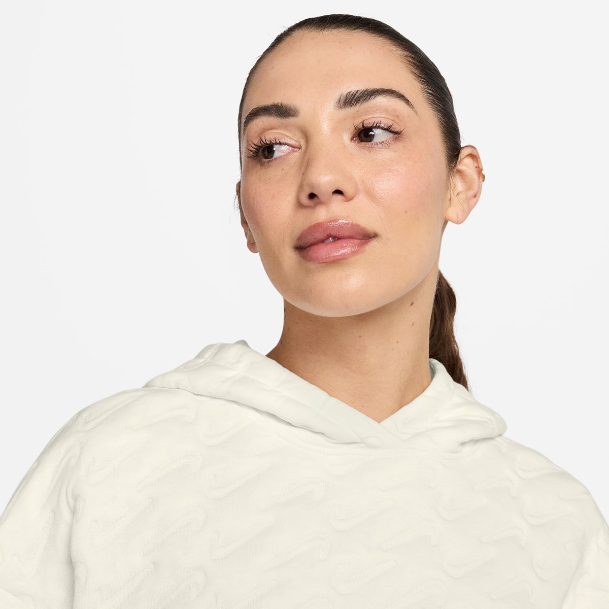 Sweatshirt de Mulher Sportswear Phoenix Fleece Bege-3