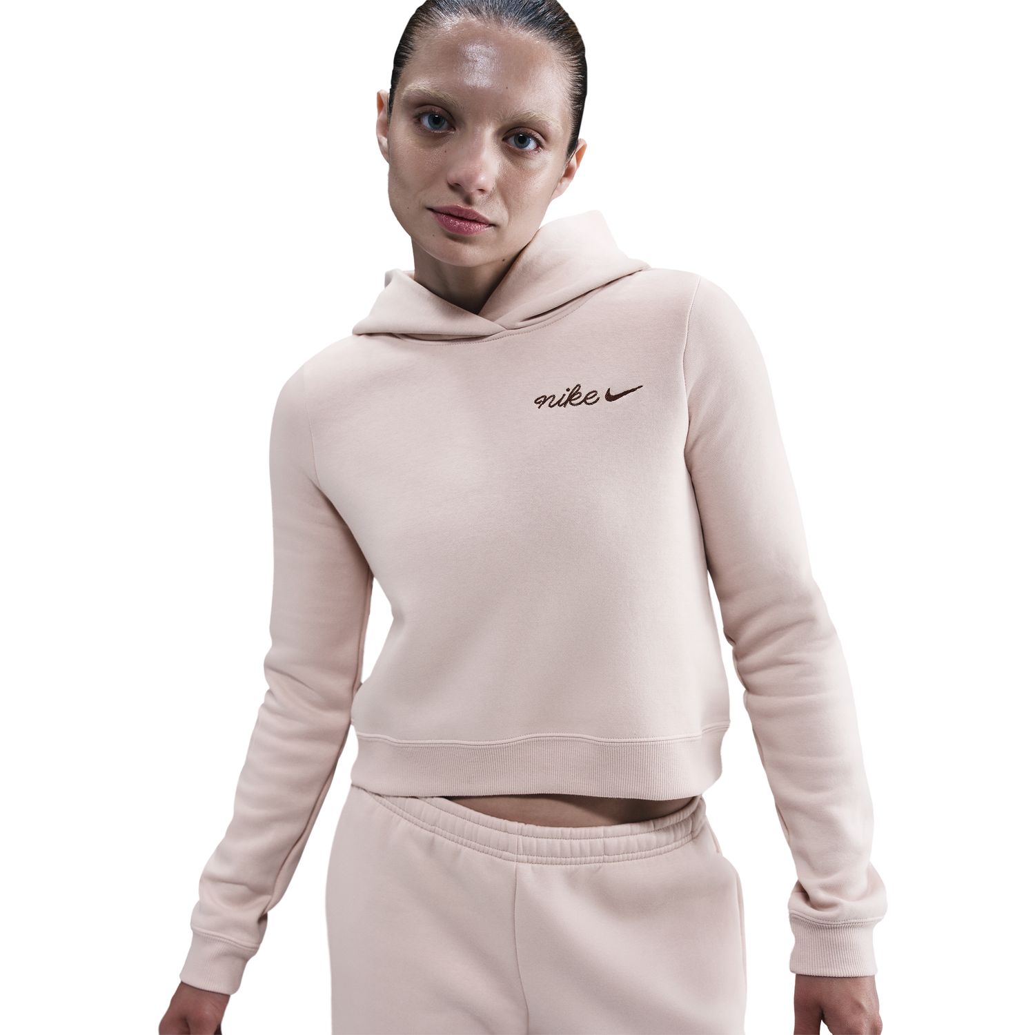 Sweatshirt de Mulher Sportswear Phoenix Fleece Rosa-3