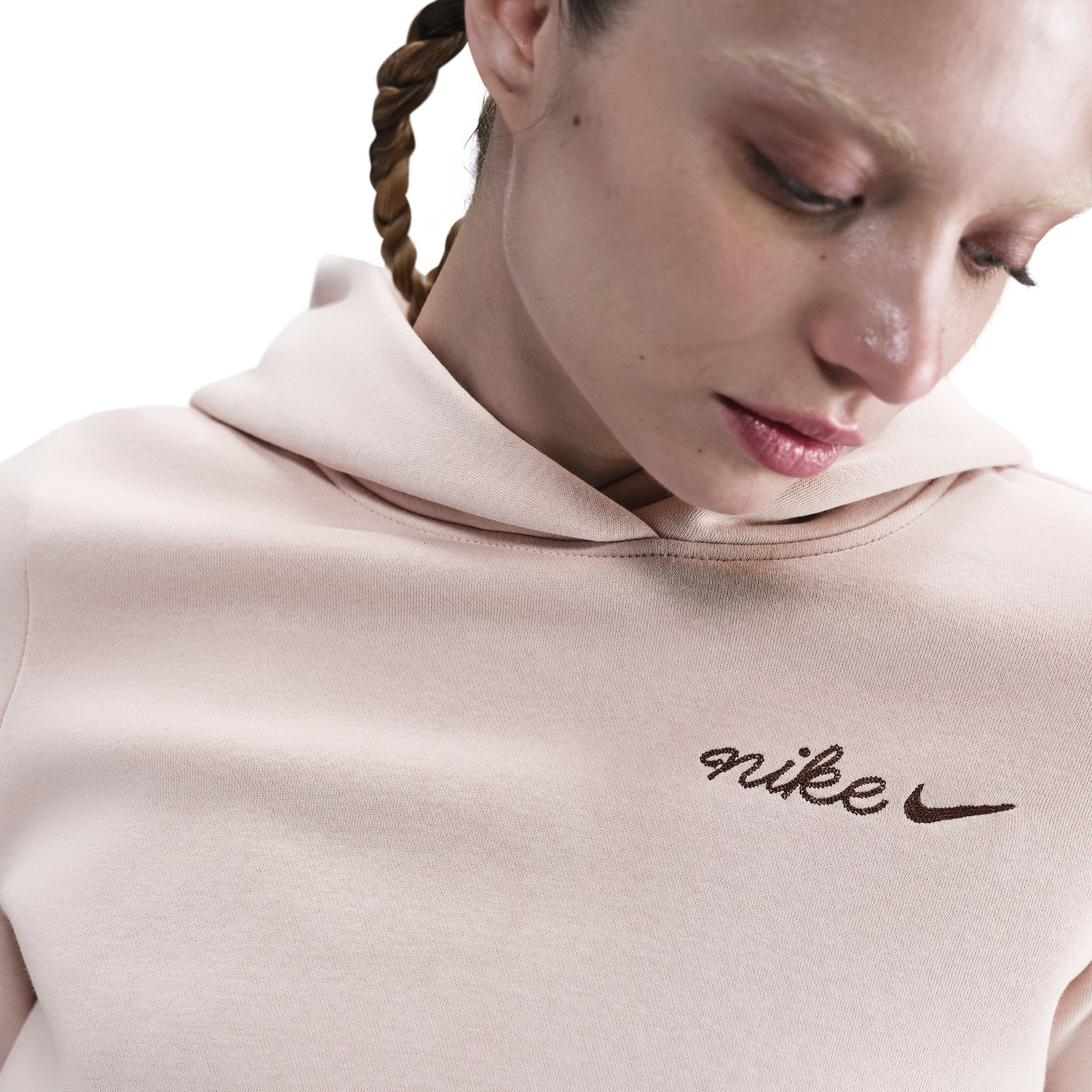 Sweatshirt de Mulher Sportswear Phoenix Fleece Rosa-5