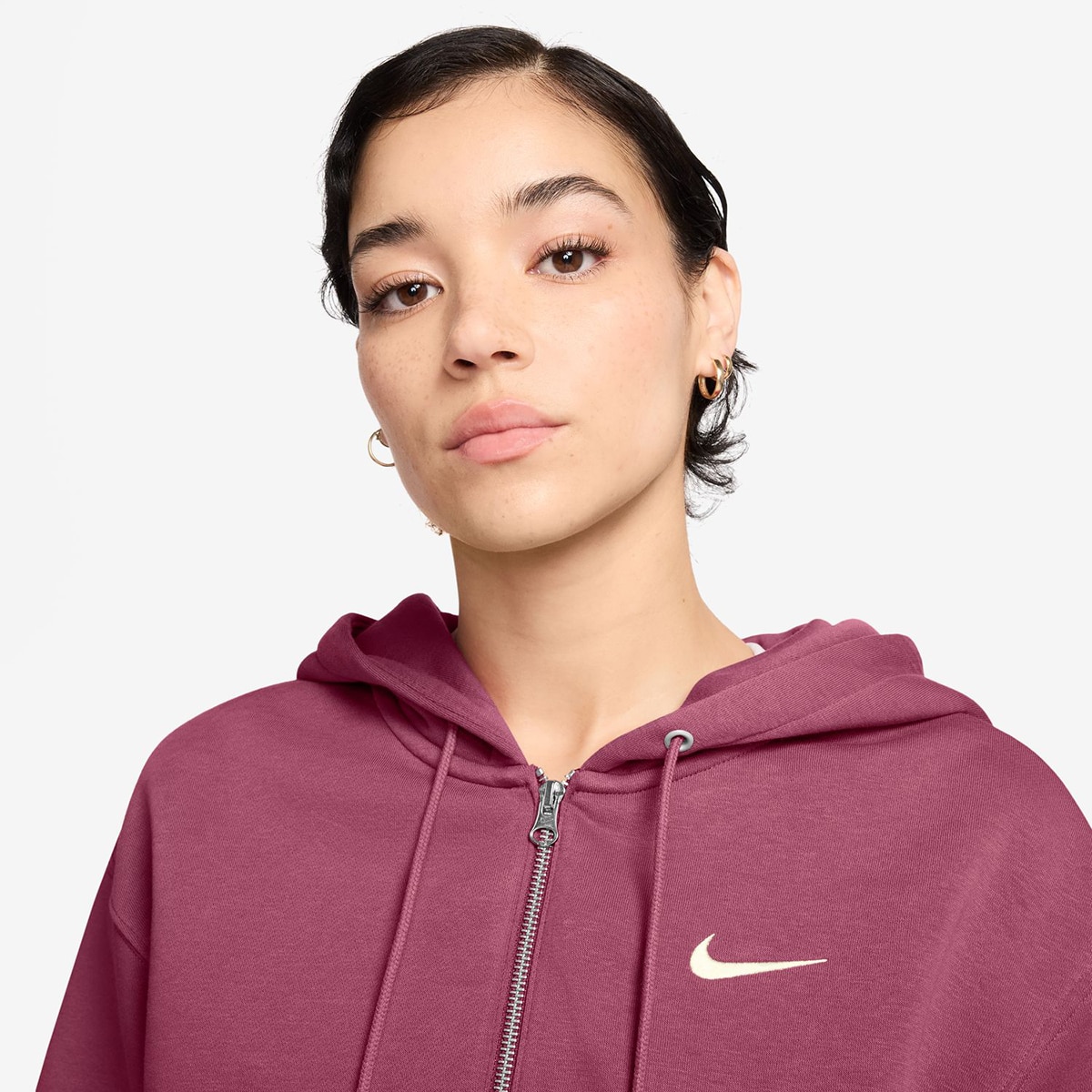 Sweatshirt de Mulher Sportswear Phoenix Fleece Rosa-3