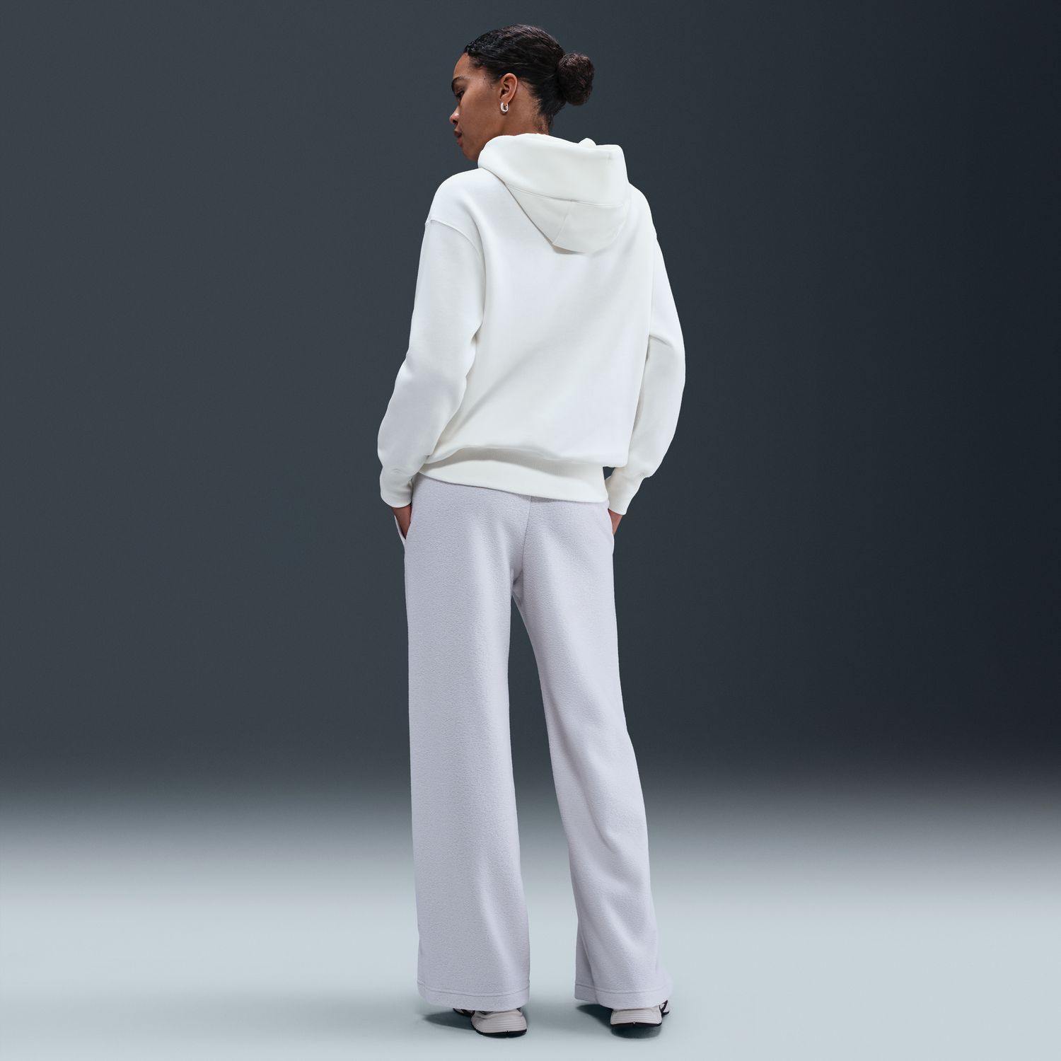 Sweatshirt de Mulher Phoenix Fleece Shine Hoody Branco-3