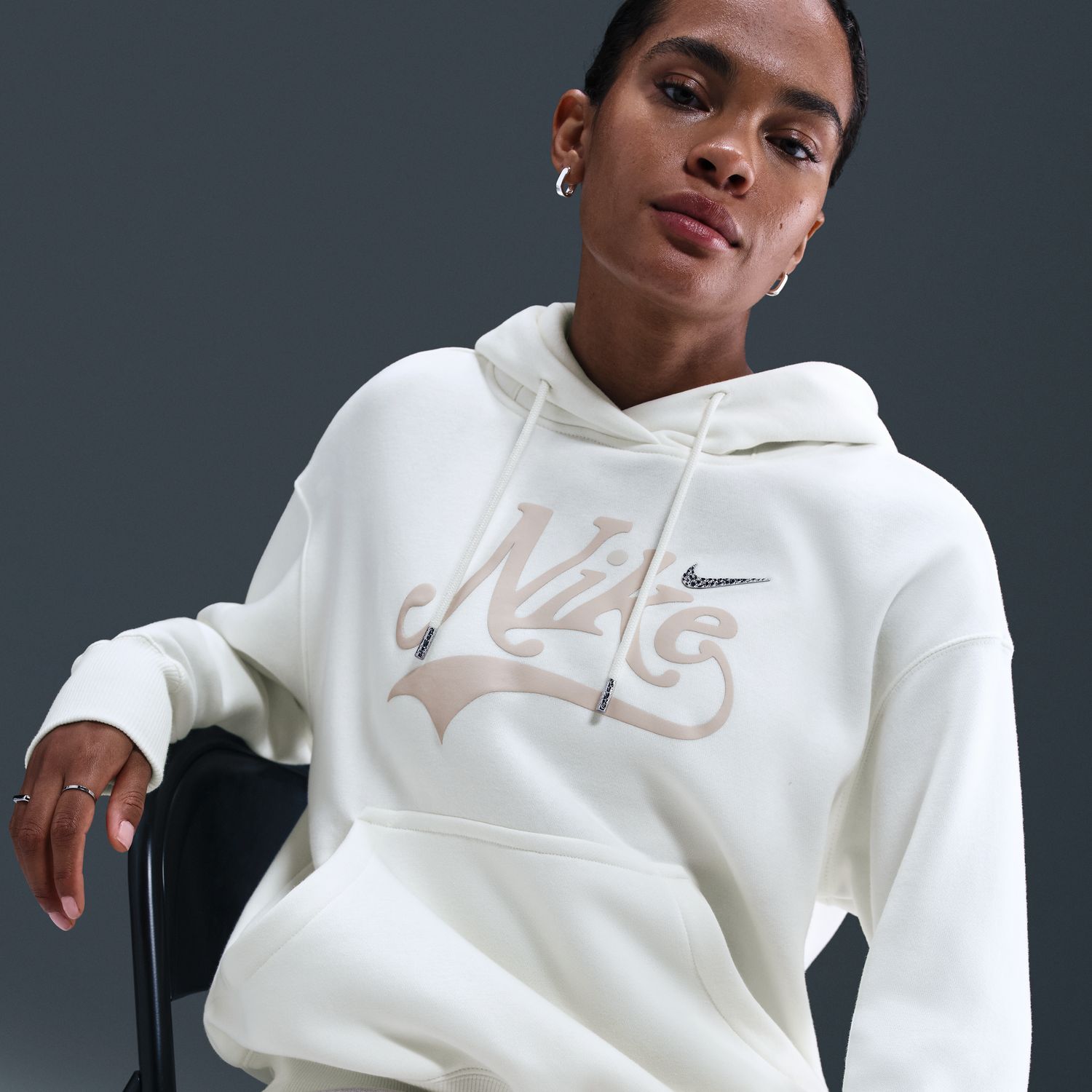 Sweatshirt de Mulher Phoenix Fleece Crew Rosa-10