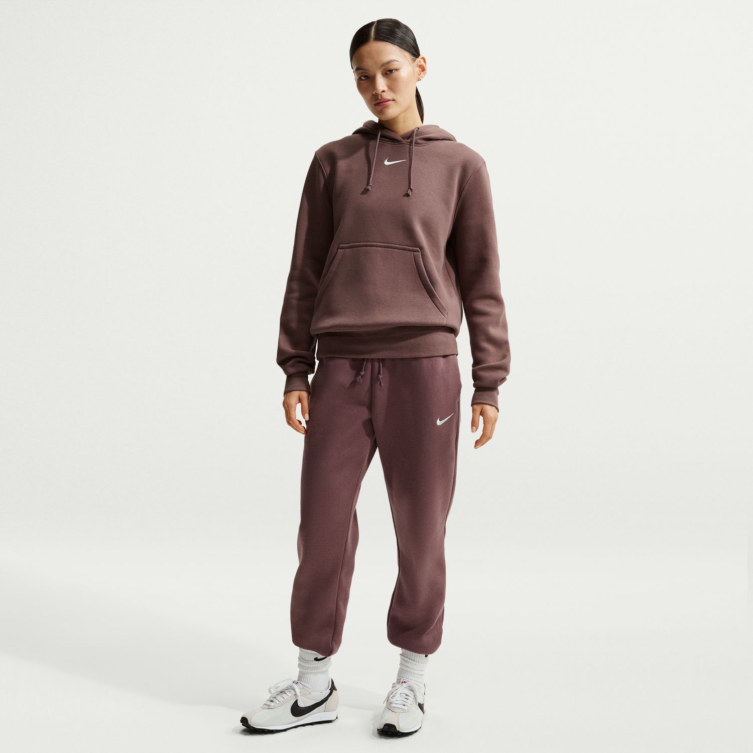 Sweatshirt de Mulher Sportswear Phoenix Fleece Roxo-3