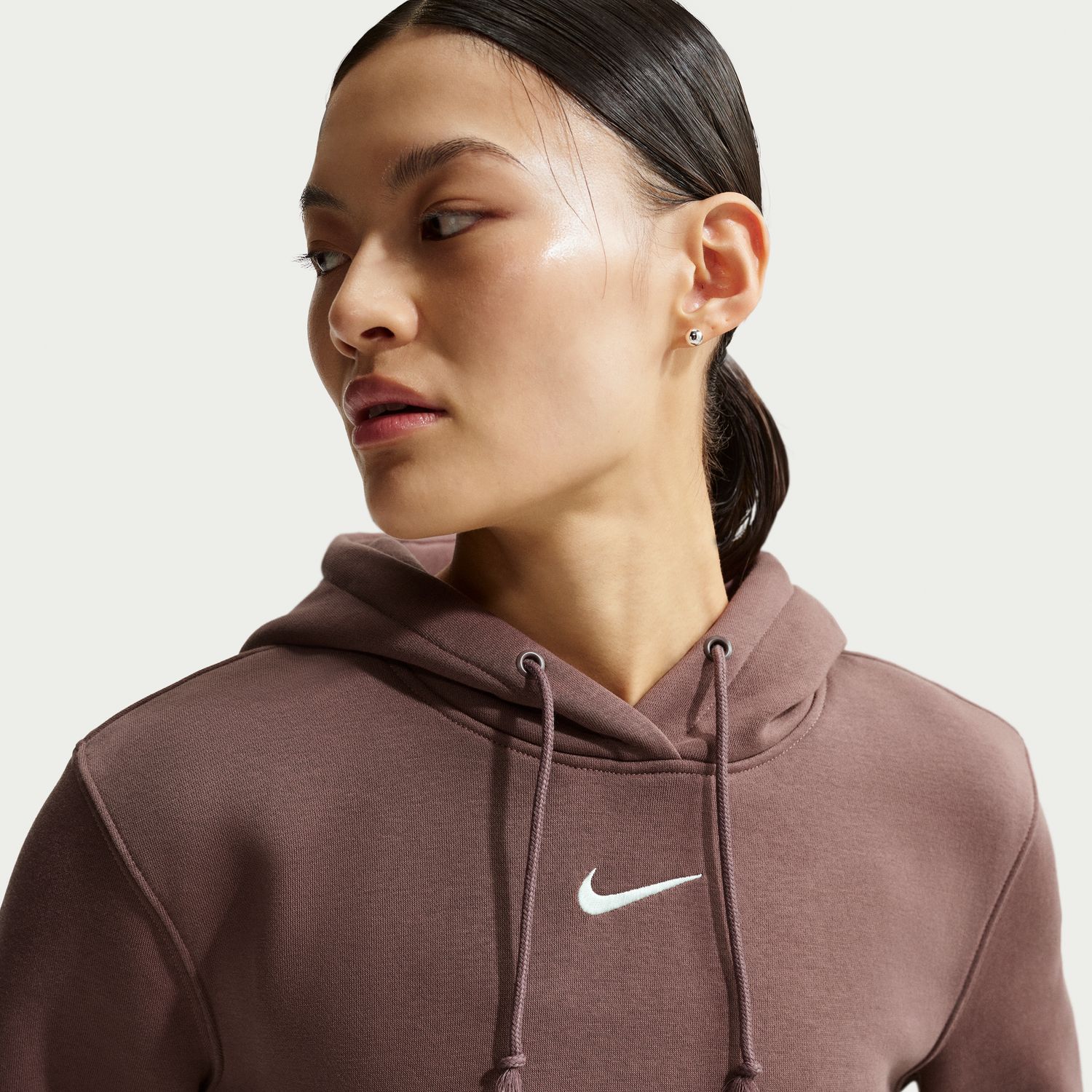 Sweatshirt de Mulher Sportswear Phoenix Fleece Roxo-5