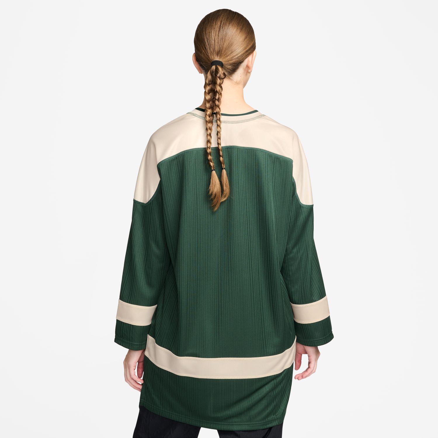 Sweatshirt de Mulher Jersey Tunic Mod Verde-2