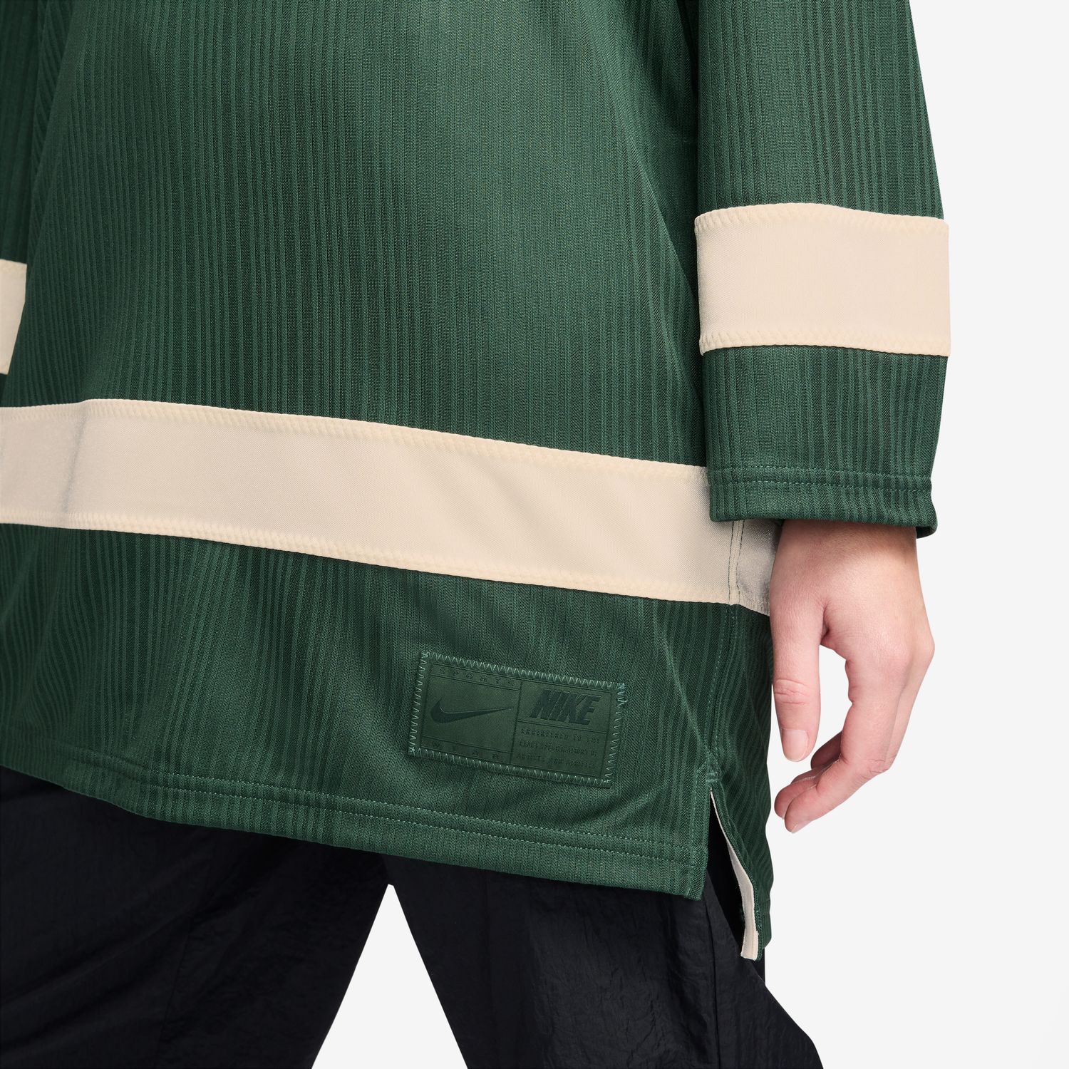 Sweatshirt de Mulher Jersey Tunic Mod Verde-3