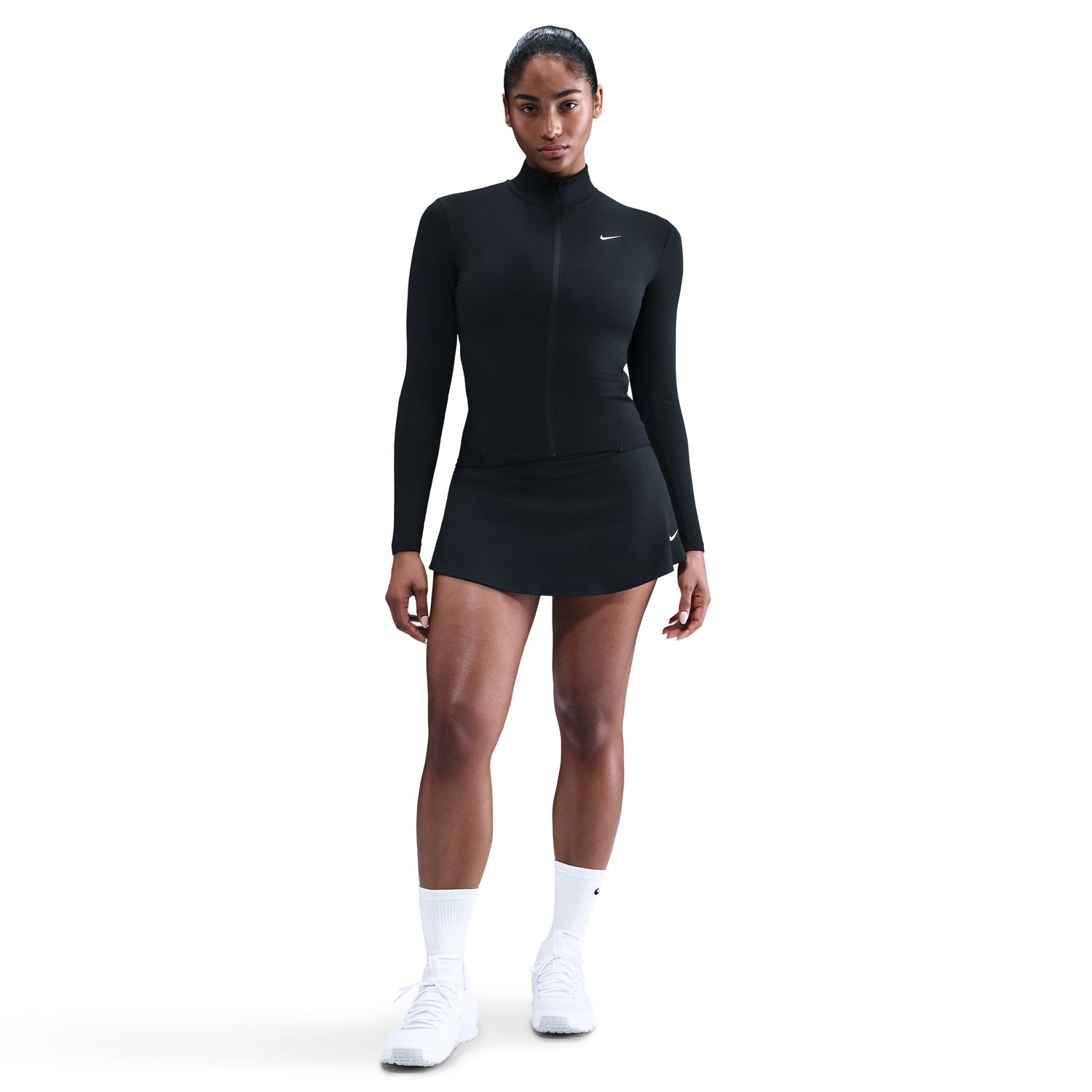 Casaco de Mulher W Nk One DF Fz Fitted Jkt Preto-3