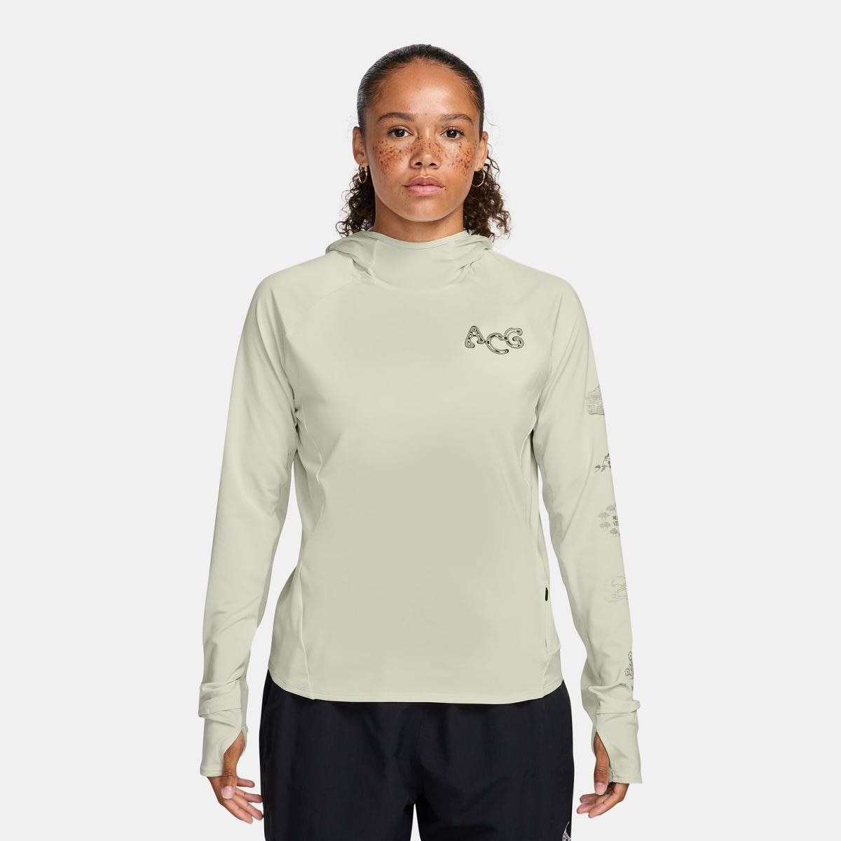 Sweatshirt de Mulher ACG DF UV Cinzento-1