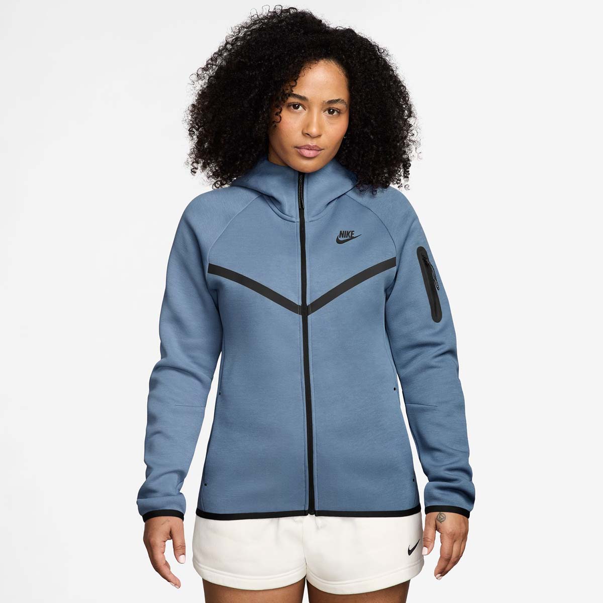 Imagen 0 de Sudadera de mujer W Tech Fleece Windrunner Fz Hdy 2 Nike Azul