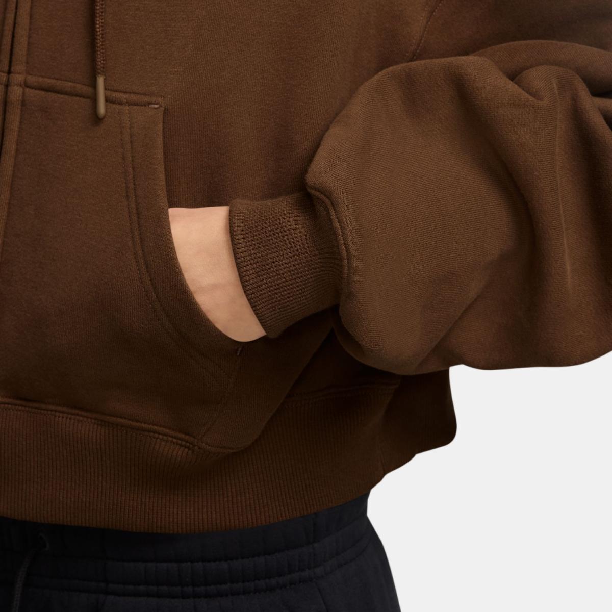 Sweatshirt de Mulher Castanho-2