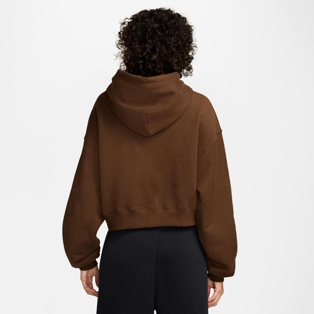Sweatshirt de Mulher Castanho-3