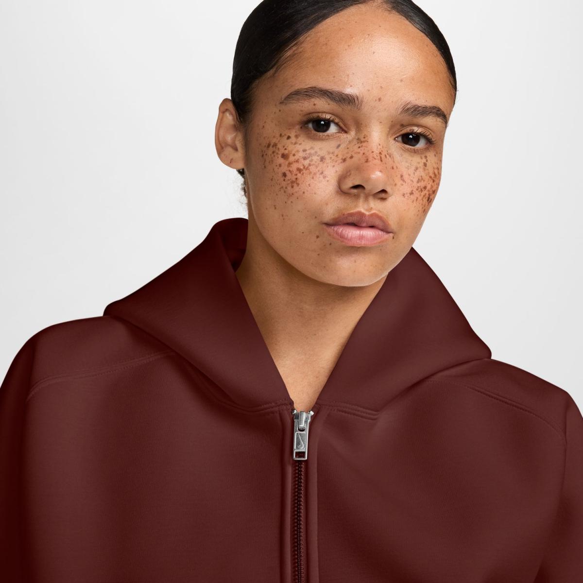 Sweatshirt de Mulher Article Fleece Vermelho-2