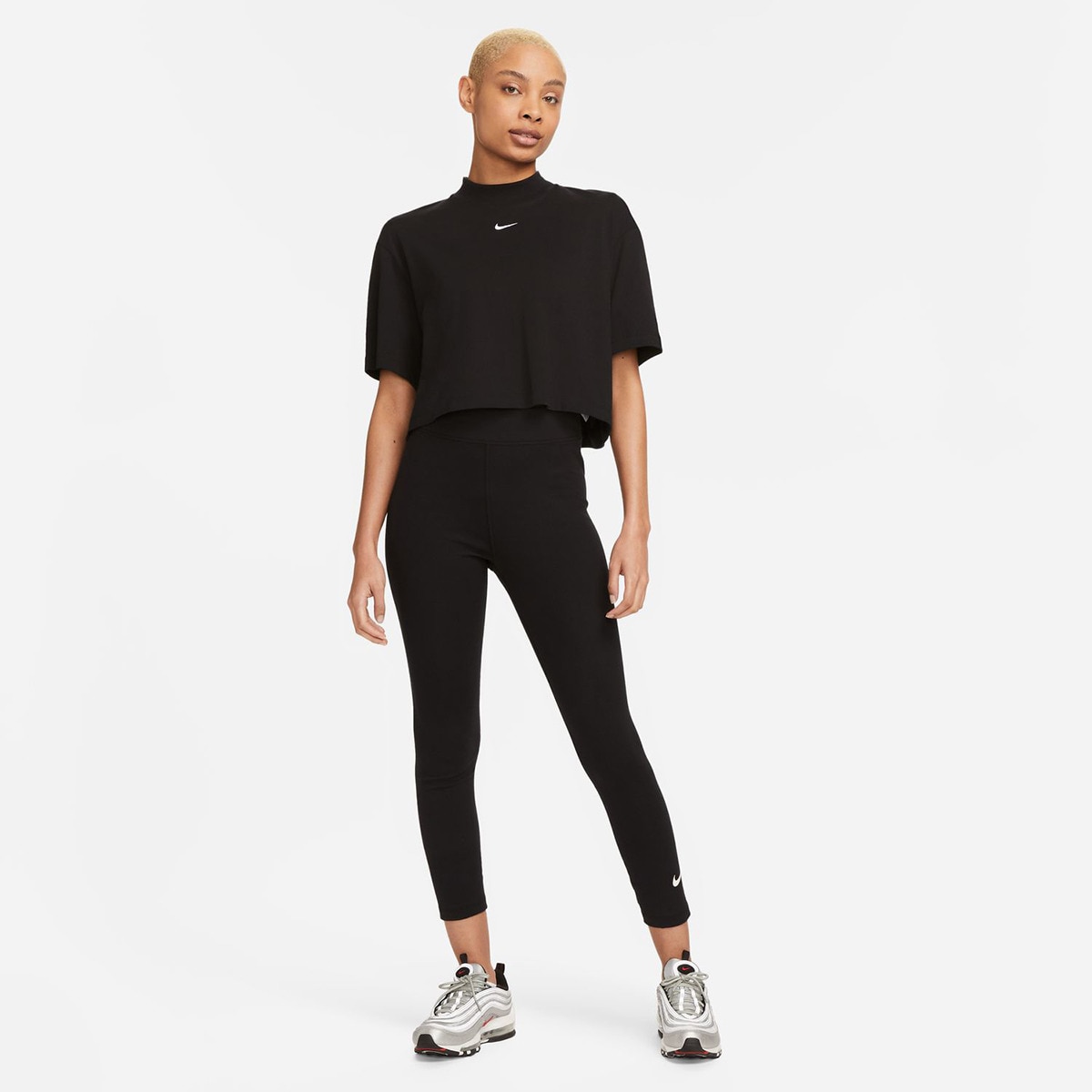 Leggings de Mulher Sportswear Classic 7/8 Preto-4