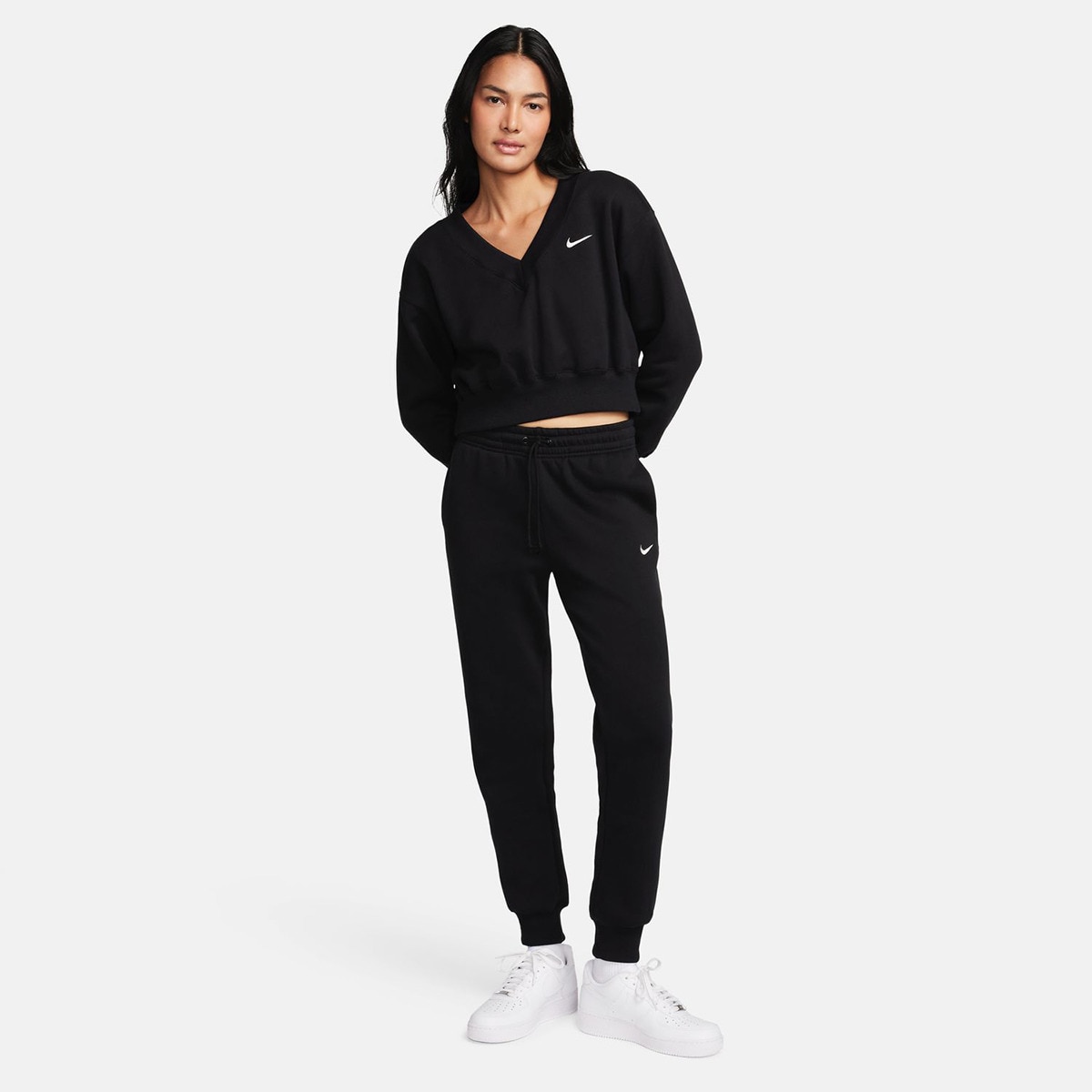 Pantalón de mujer Sportswear Phoenix Fleece Nike - Negro Negro-6