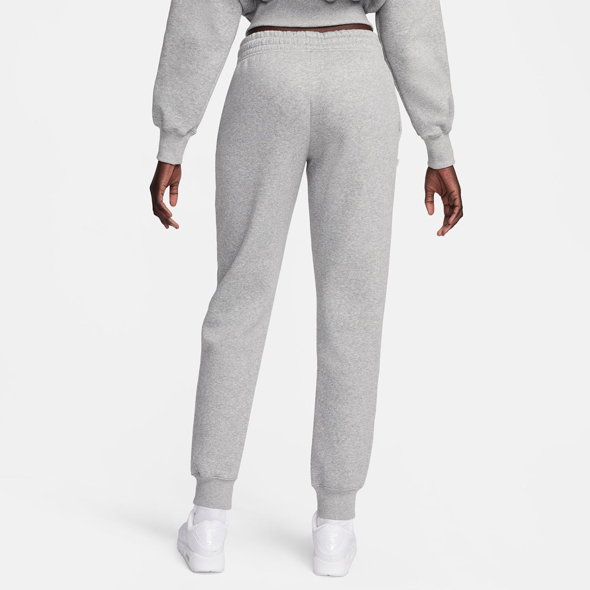 Calças de Mulher Sportswear Phoenix Fleece Cinzento-2