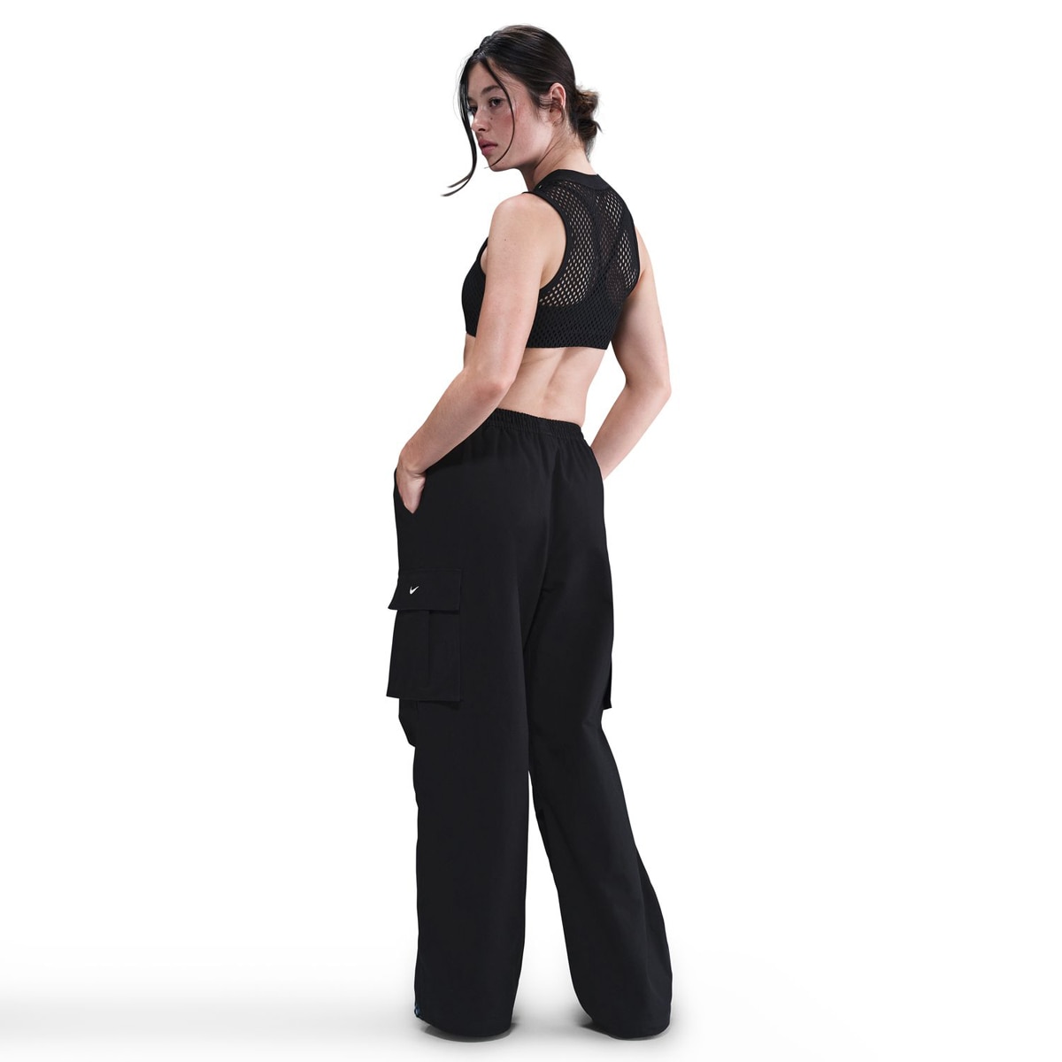 Calças de mulher Sportswear Nike Preto-2