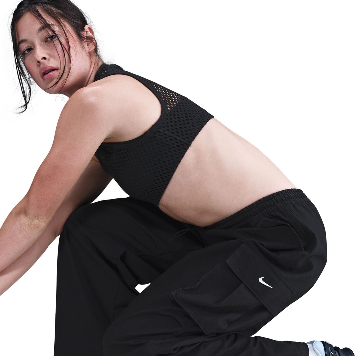 Calças de mulher Sportswear Nike Preto-5