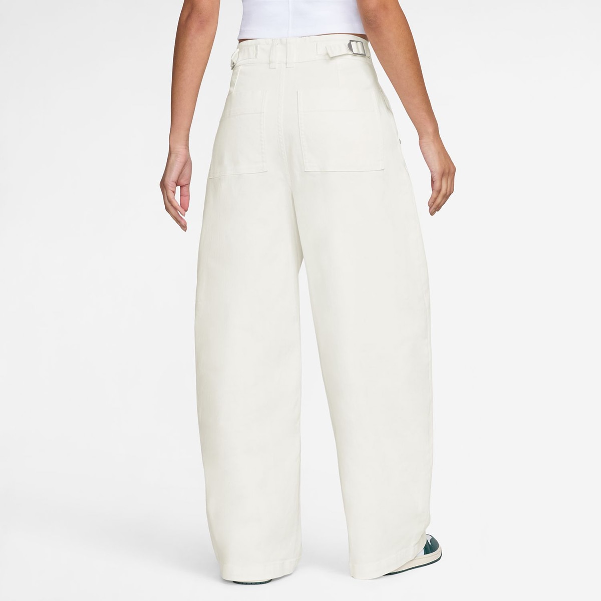 Calças de Mulher Flight Branco-2