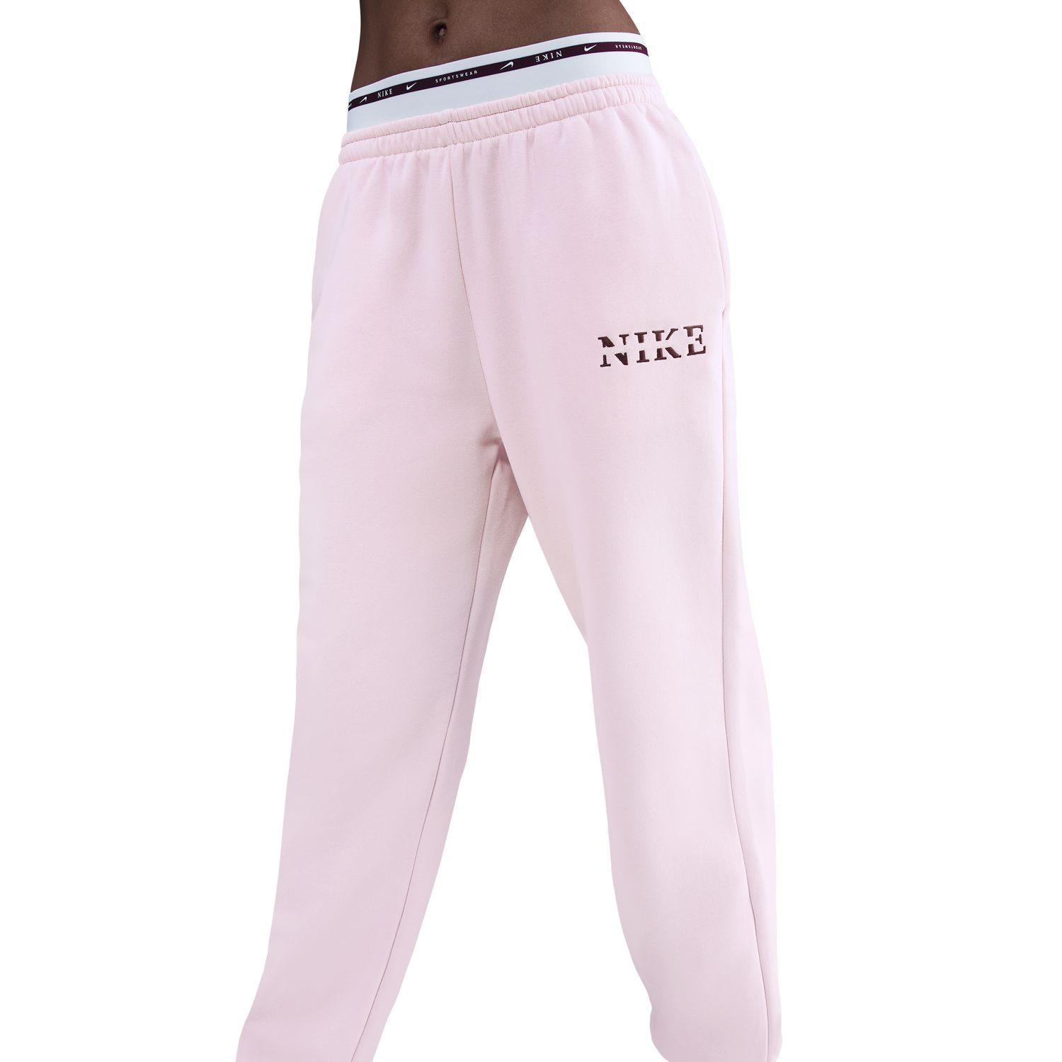 Calças de Mulher Sportswear Phoenix Fleece Rosa-3