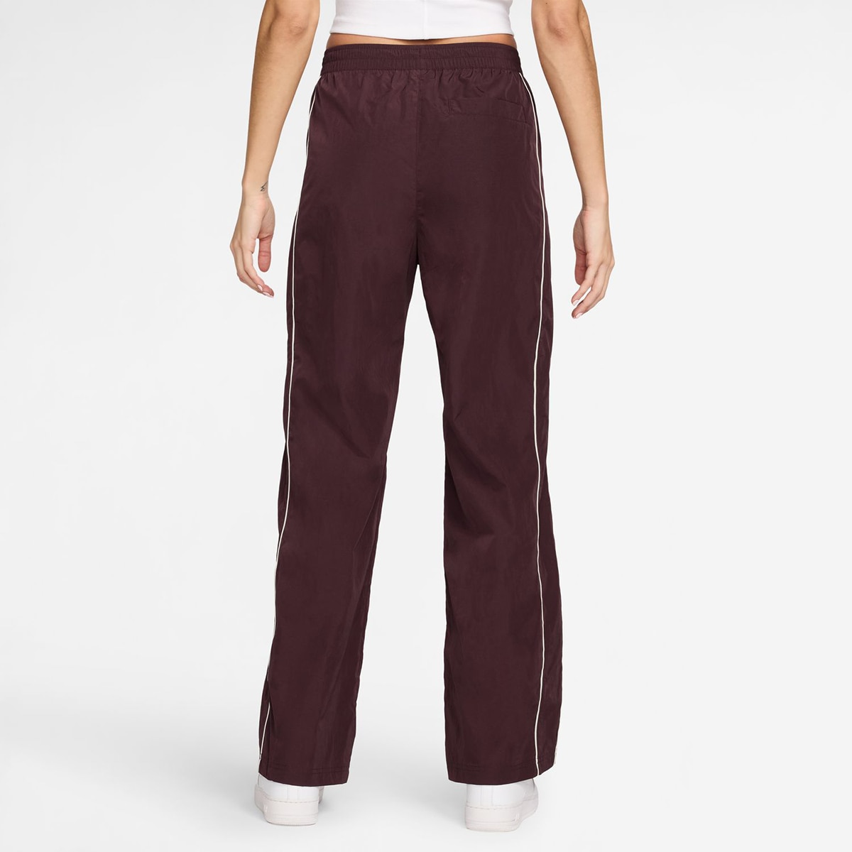 Calças de Mulher Windrunner Bordeaux-2