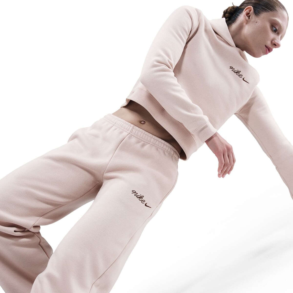 Calças de Mulher Phoenix Fleece Rosa-3