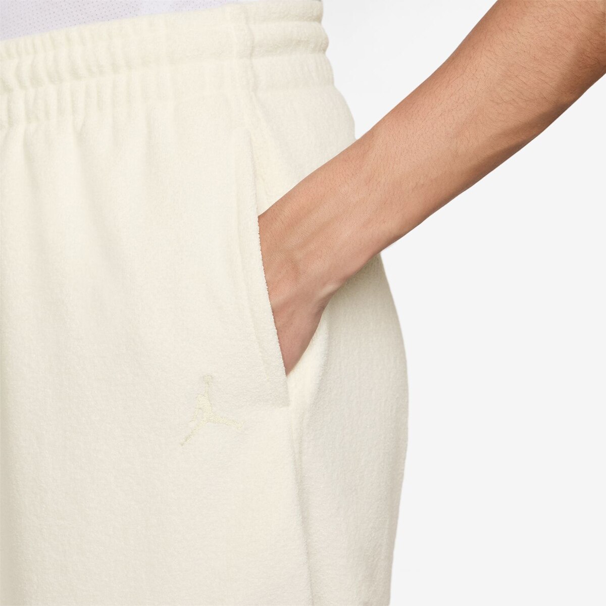 Calças de Mulher Flight Fleece Bege-3
