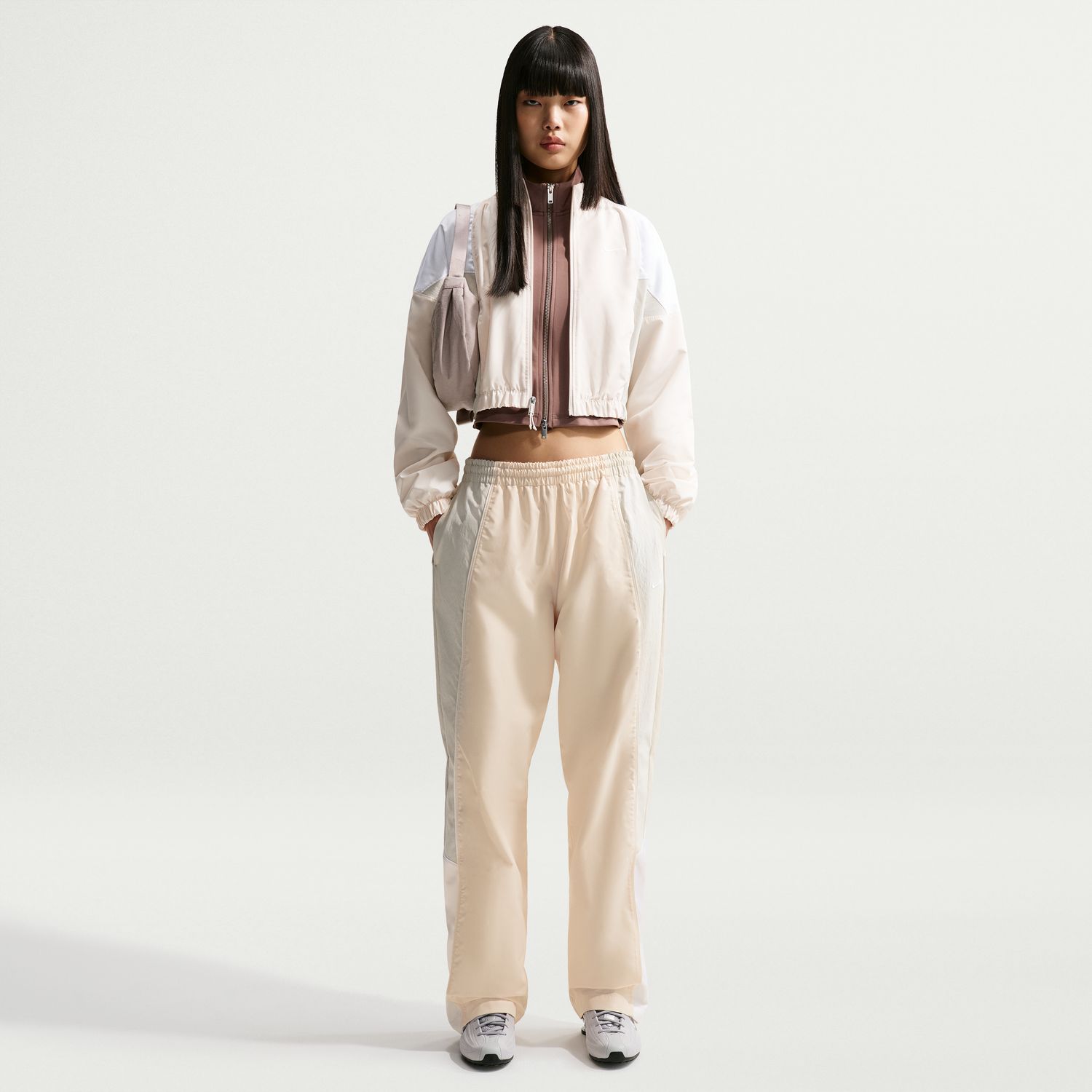 Calças de Mulher Track Pant Mod Branco-1