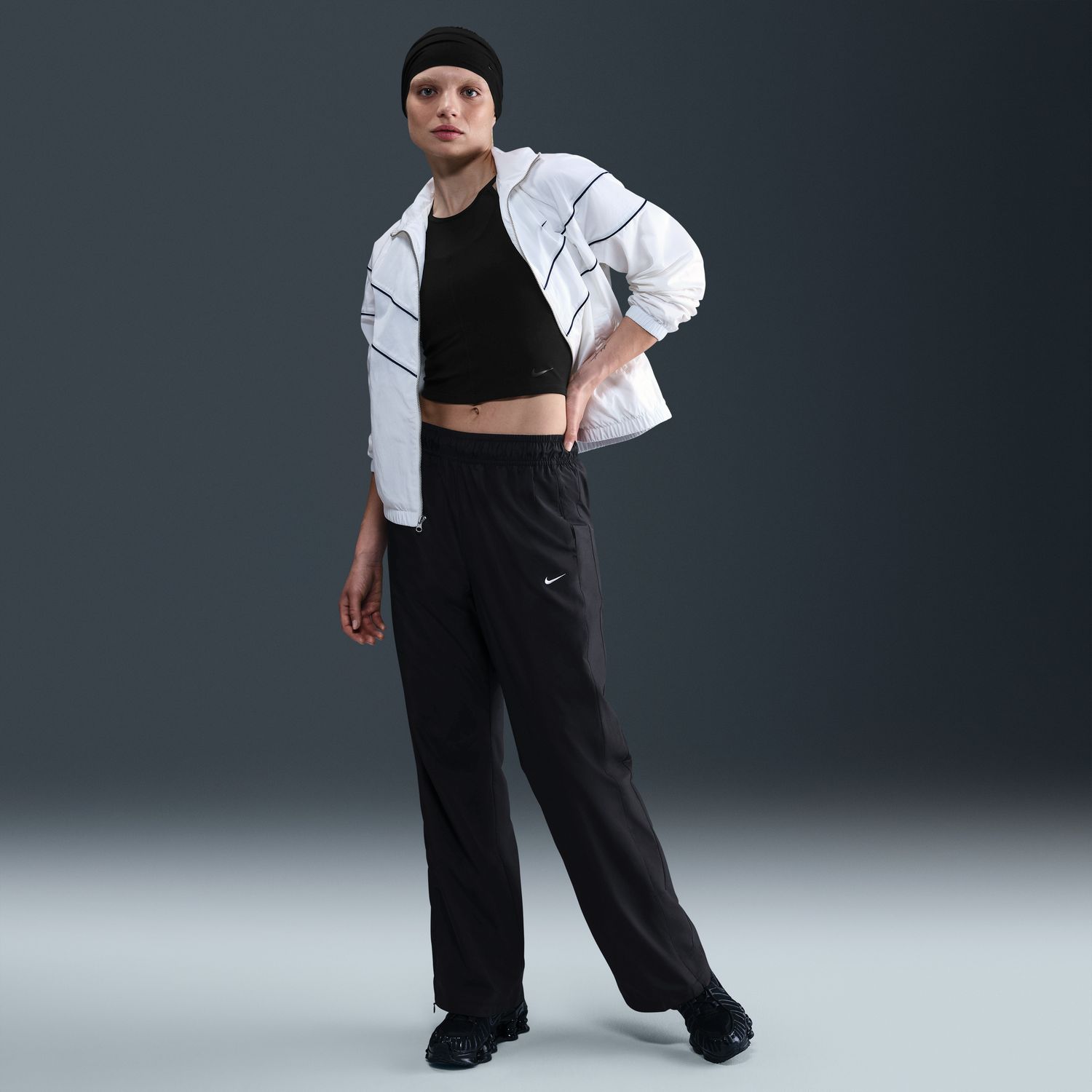 Calças de Mulher Sportswear Classic Preto-4