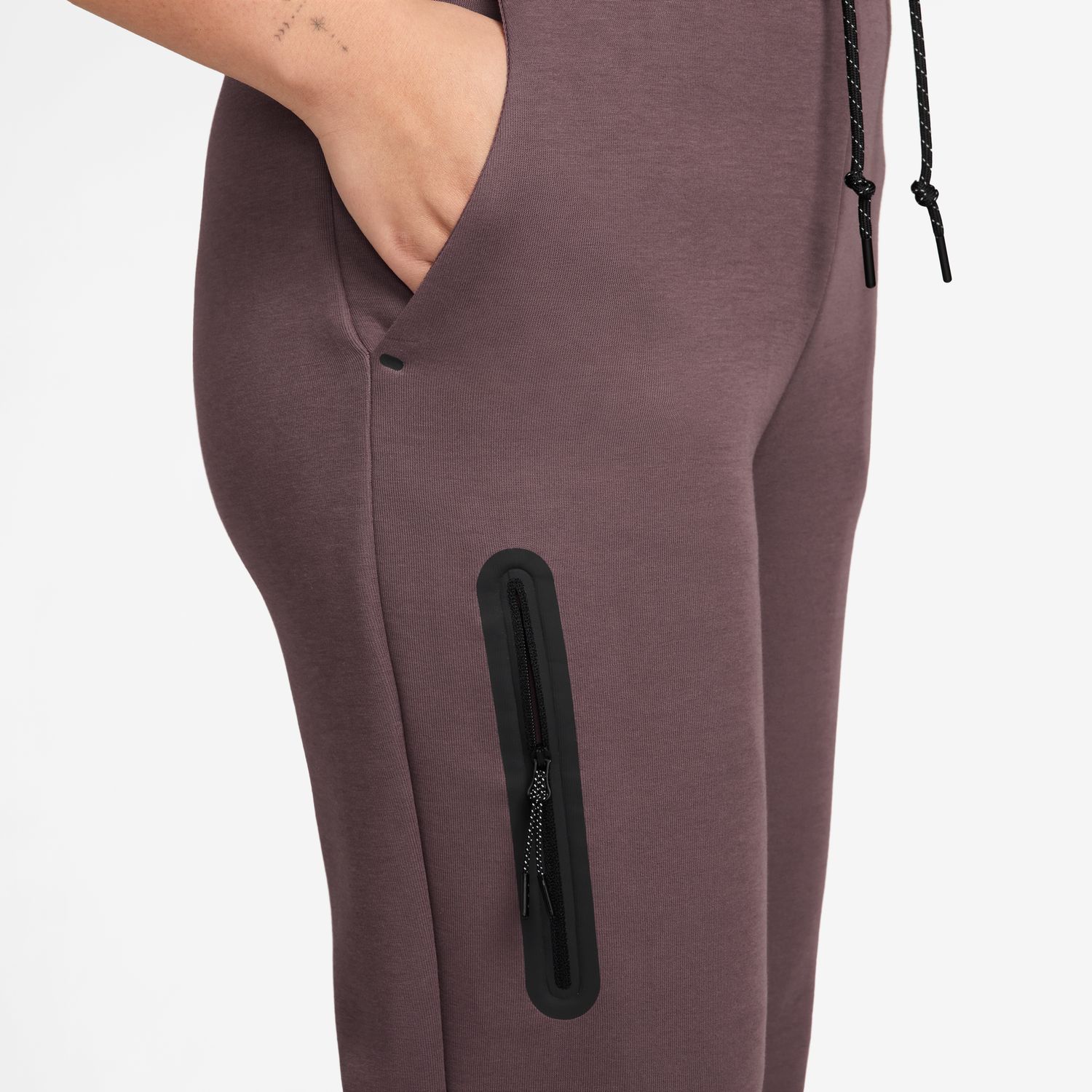 Calças de mulher Sportswear Tech Fleece Nike Roxo-3