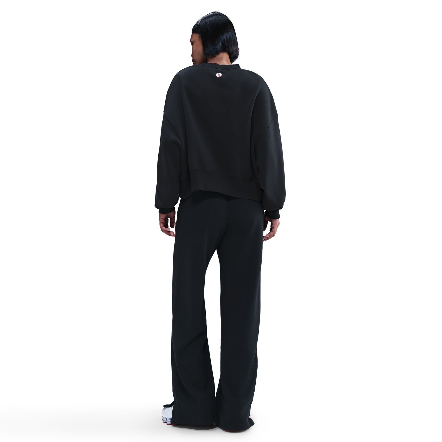Calças de Mulher Shox Phoenix Fleece Preto-2