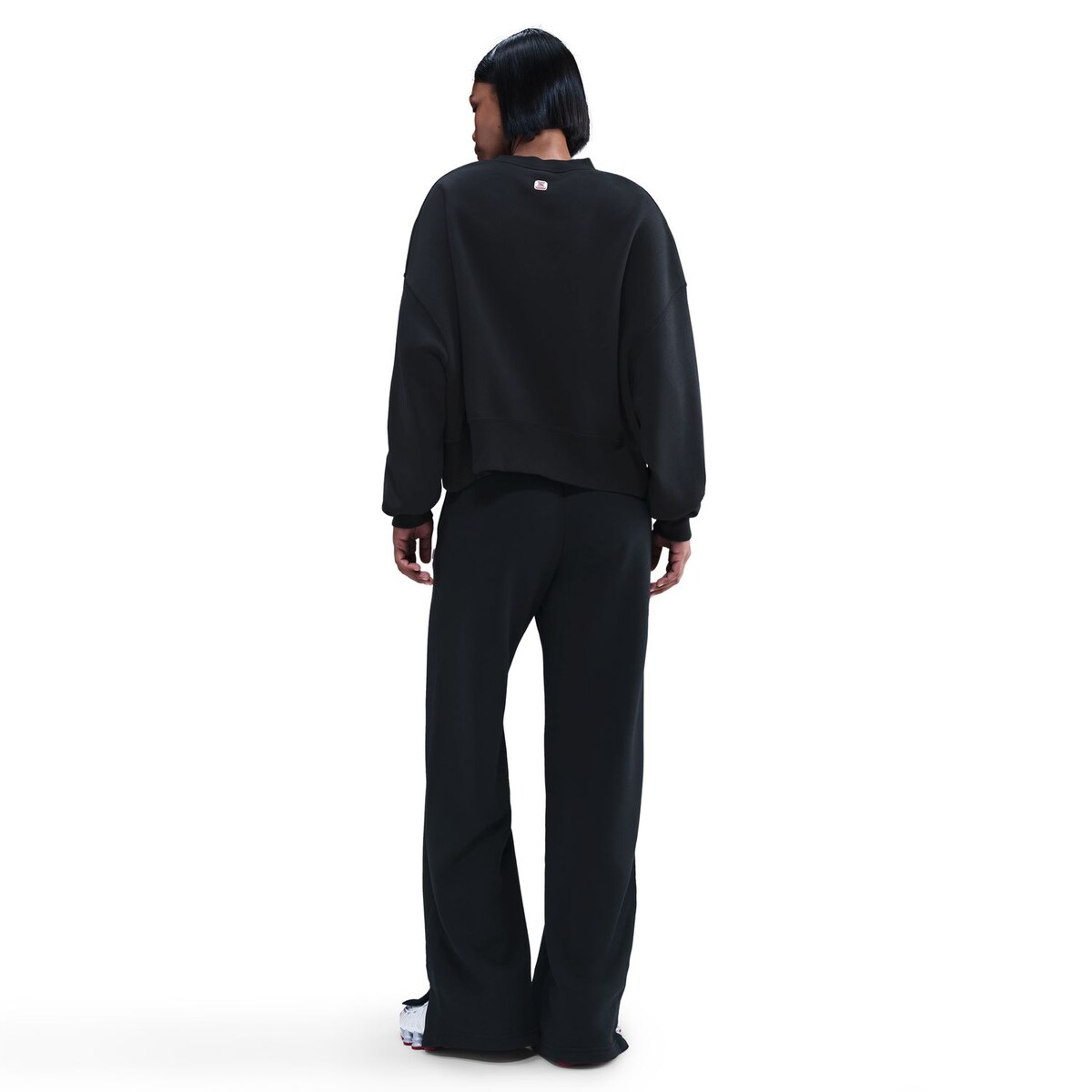 Calças de Mulher Shox Phoenix Fleece Preto-2