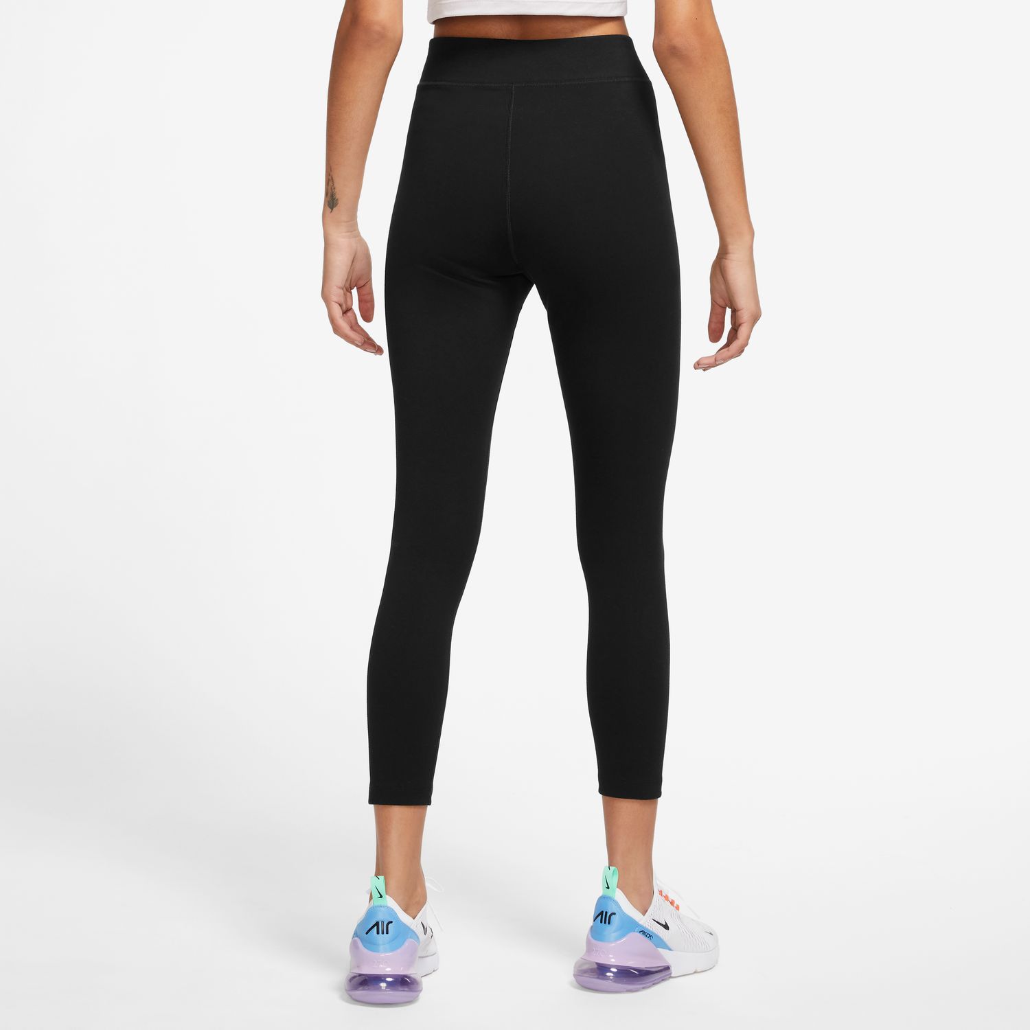 Leggings de Mulher W Nsw Nk Clsc HR 7/8 Tight Lbr Preto-2