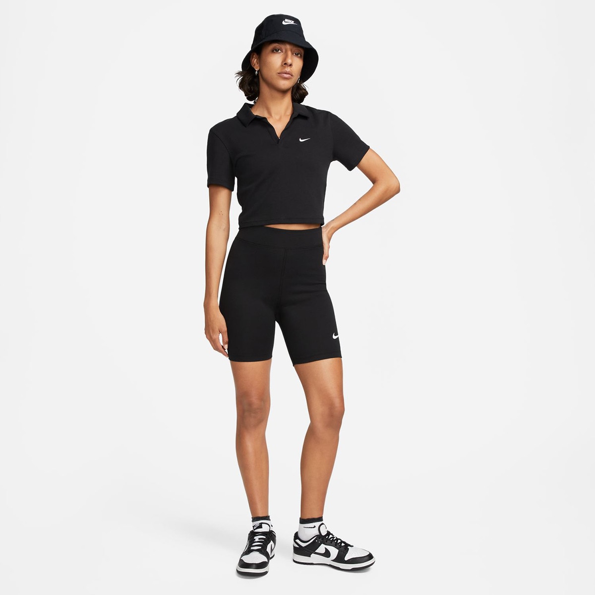 Leggings de Mulher Sportswear Classic 8'' Short Preto-5